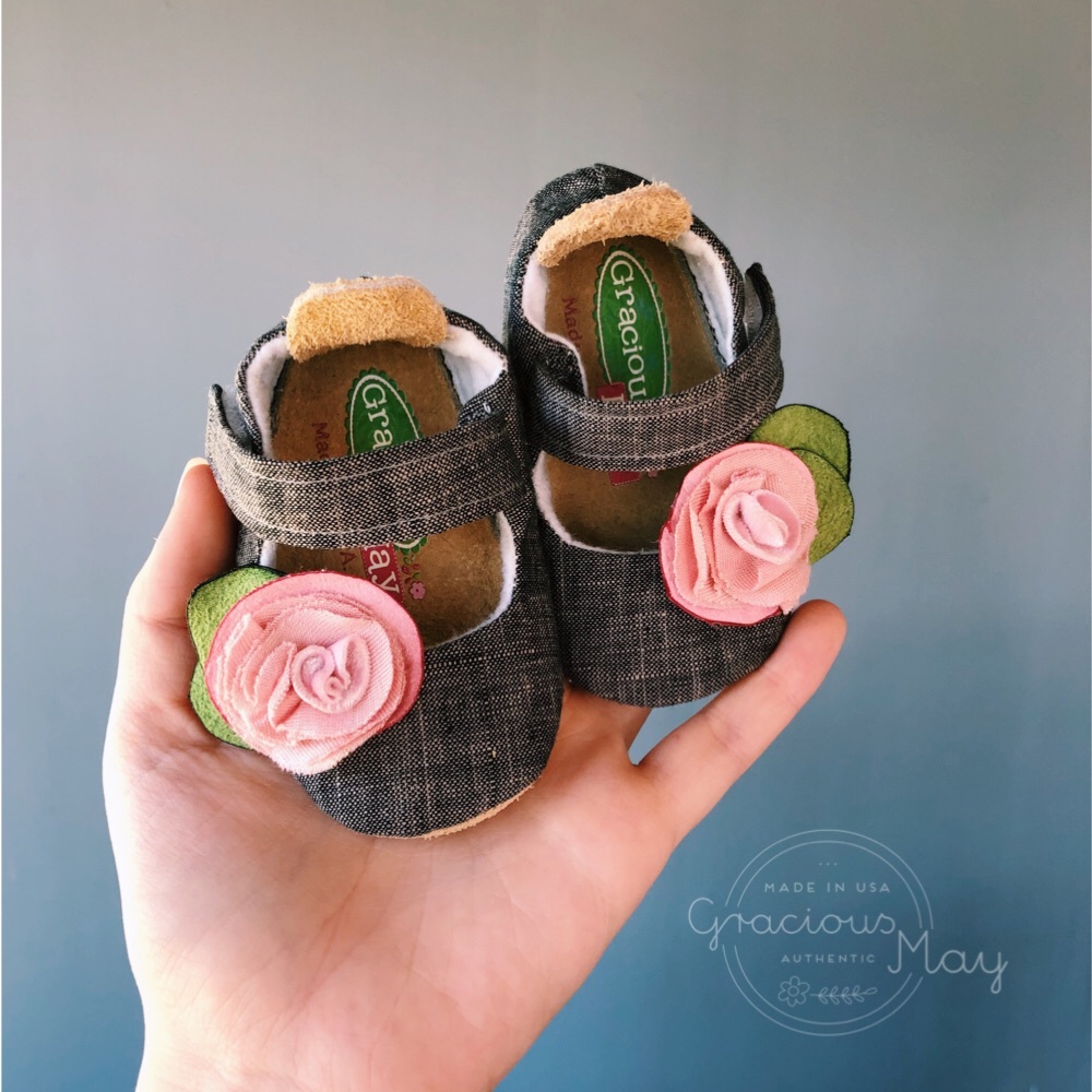 Gracious May Shoes Size 1 & 2 baby girl Mary Jane